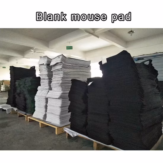 관례에 의하여 인쇄되는 승화 공백 천연 고무 도박 마우스 패드 요가 매트 물자 장 목록