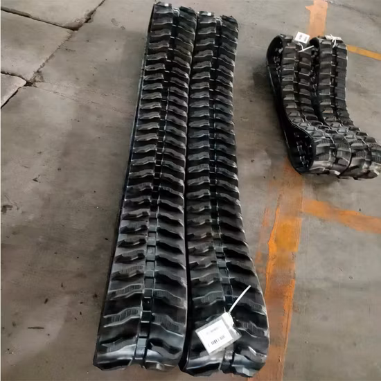 Kubota Kc100를 위한 우수한 소형 굴착기 고무 궤도 크기 250*72*49
